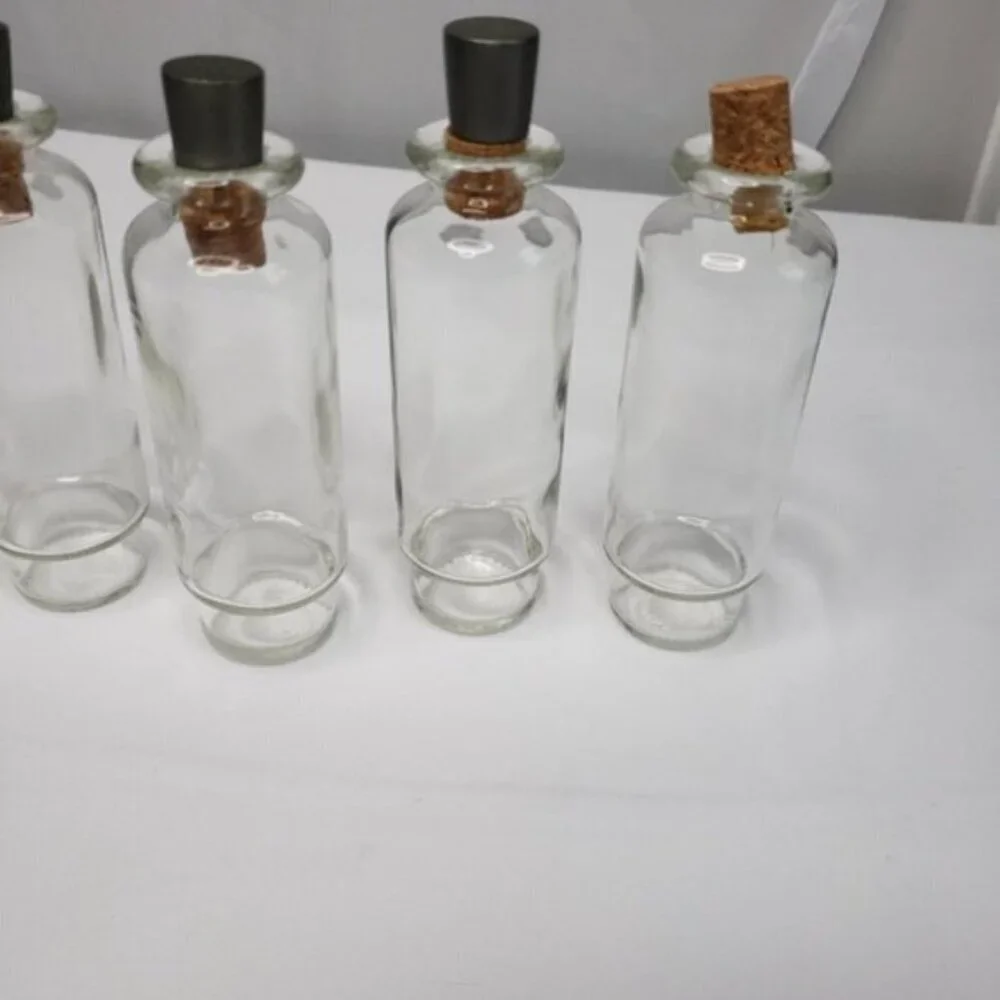 Unique Jars Spice Witchy Goth Silver Tone 6 Jars Kitchen Spells - Picture 12 of 16